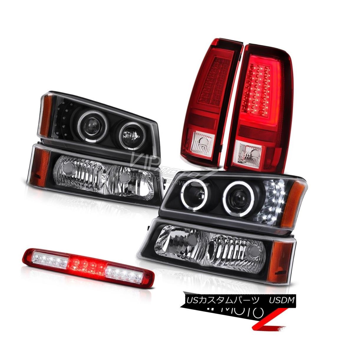 ヘッドライト 03-06 Chevy Silverado Taillamps Bumper Light 3RD Brake Projector Headlights LED 03-06 Chevy Silverado Taillampsバンパーライト3RDブレーキプロジェクターヘッドライトLED 【並行輸入品】