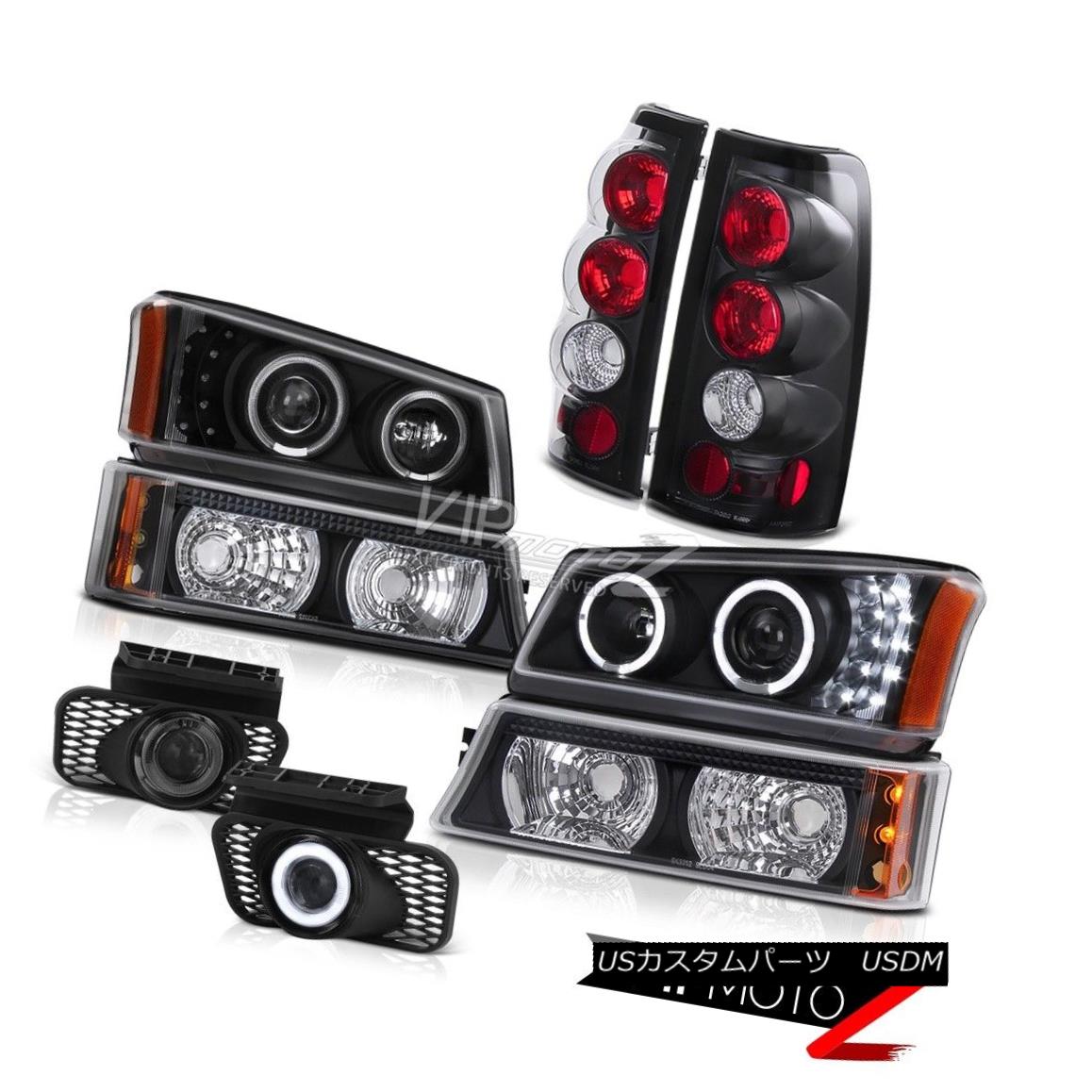 ヘッドライト Angle Eye Headlights Signal Brake Taillamps Foglamps 2003-2006 Silverado DuraMax アングル・アイ・ヘッドライト信号ブレーキ・タイルランプFoglamps 2003-2006 Silverado DuraMax 【並行輸入品】