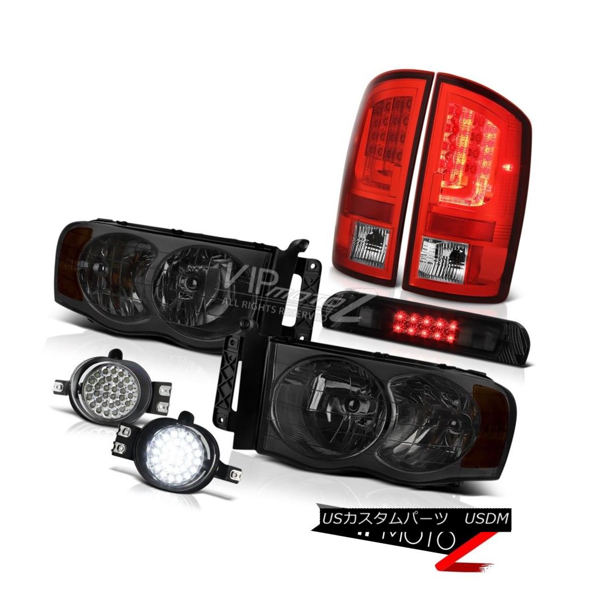ヘッドライト 02-05 Dodge Ram 2500 3500 5.9L Tail Lamps Headlights Foglamps High STop Lamp SMD 02-05 Dodge Ram 2500 3500 5.9LテールランプヘッドライトフォグランプハイストップランプSMD 【並行輸入品】