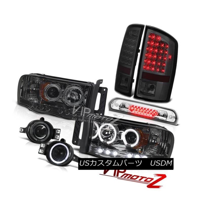 ヘッドライト 02-05 Ram Magnum V8 Smoke Projector Headlights LED Brake Lamps Fog Roof Stop 02-05ラムマグナムV8煙プロジェクターヘッドライトLEDブレーキランプフォグ屋根停止 【並行輸入品】