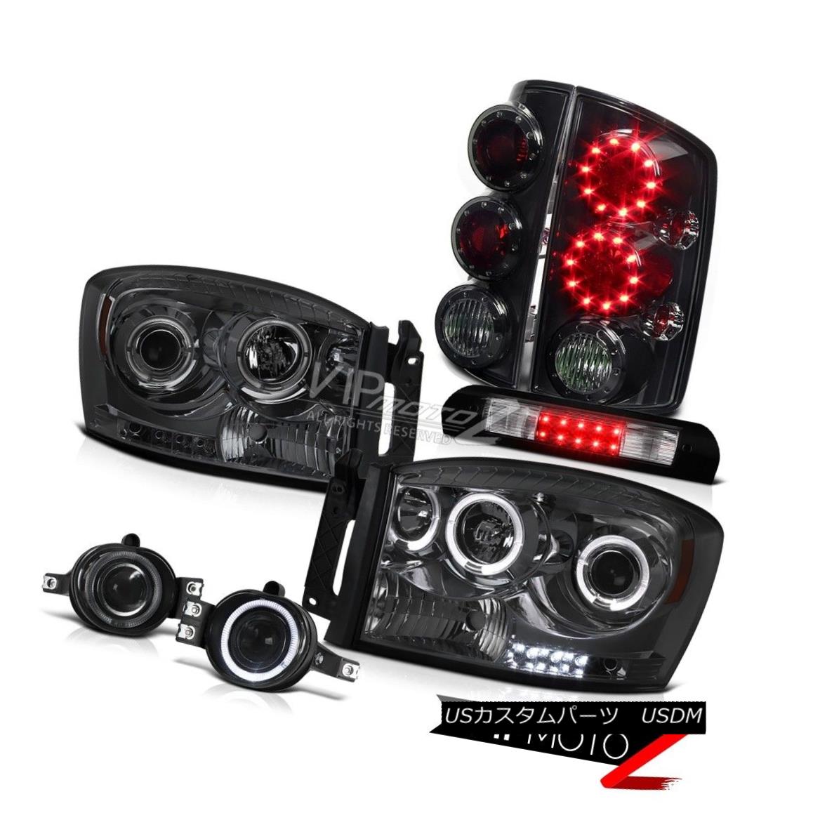 ヘッドライト Smoke Projector Headlights LED Taillights Bumper Fog Roof Stop 2006 Dodge Ram WS 煙プロジェクターヘッドライトLED倒立バンパーフォグ屋根ストップ2006 Dodge Ram WS 【並行輸入品】