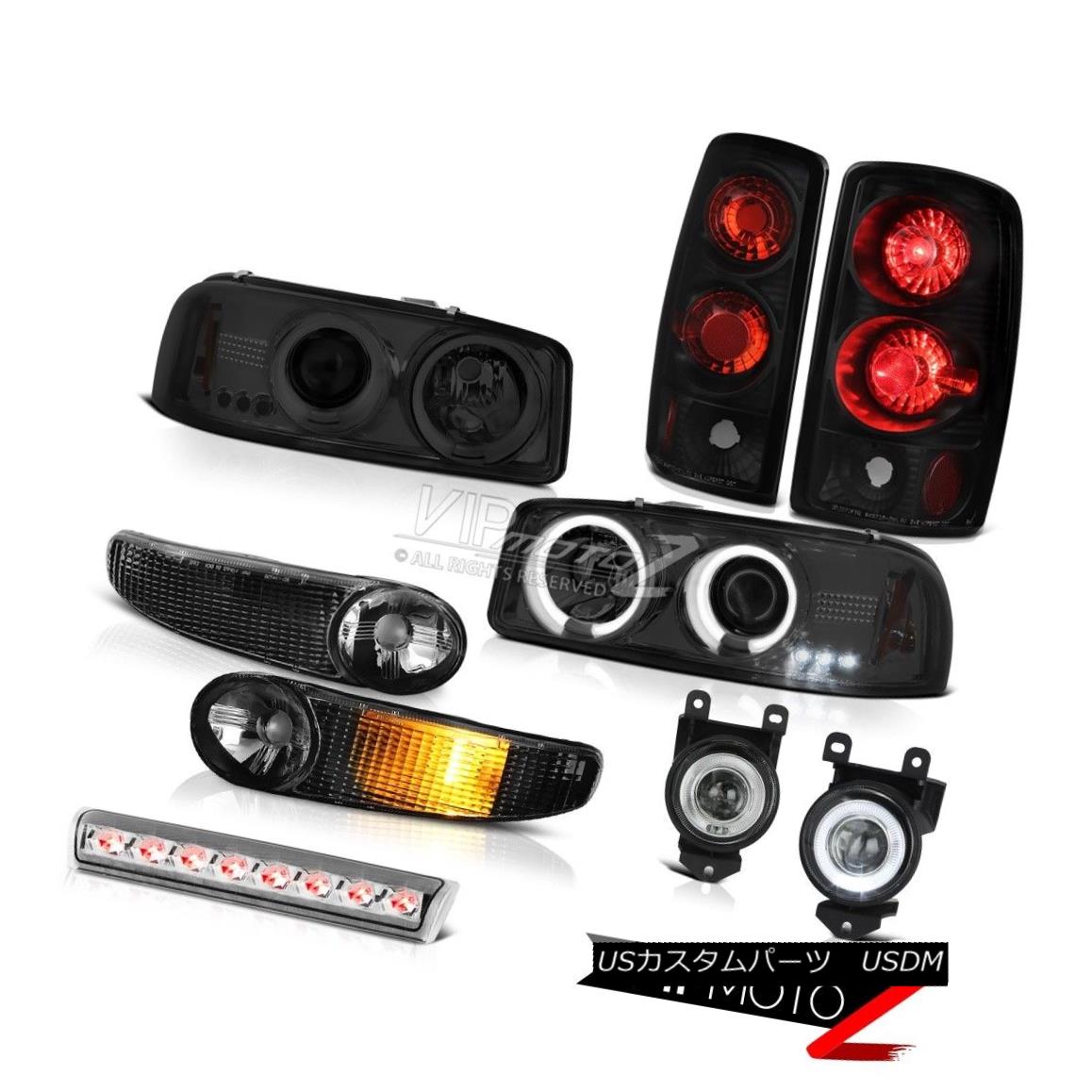 ヘッドライト Daytime Running CCFL Halo Headlamp Signal Bumper Taillight Brake LED 01-06 Yukon 昼間走行CCFLハローヘッドランプ信号バンパーテールライトブレーキLED 01-06ユーコン 【並行輸入品】