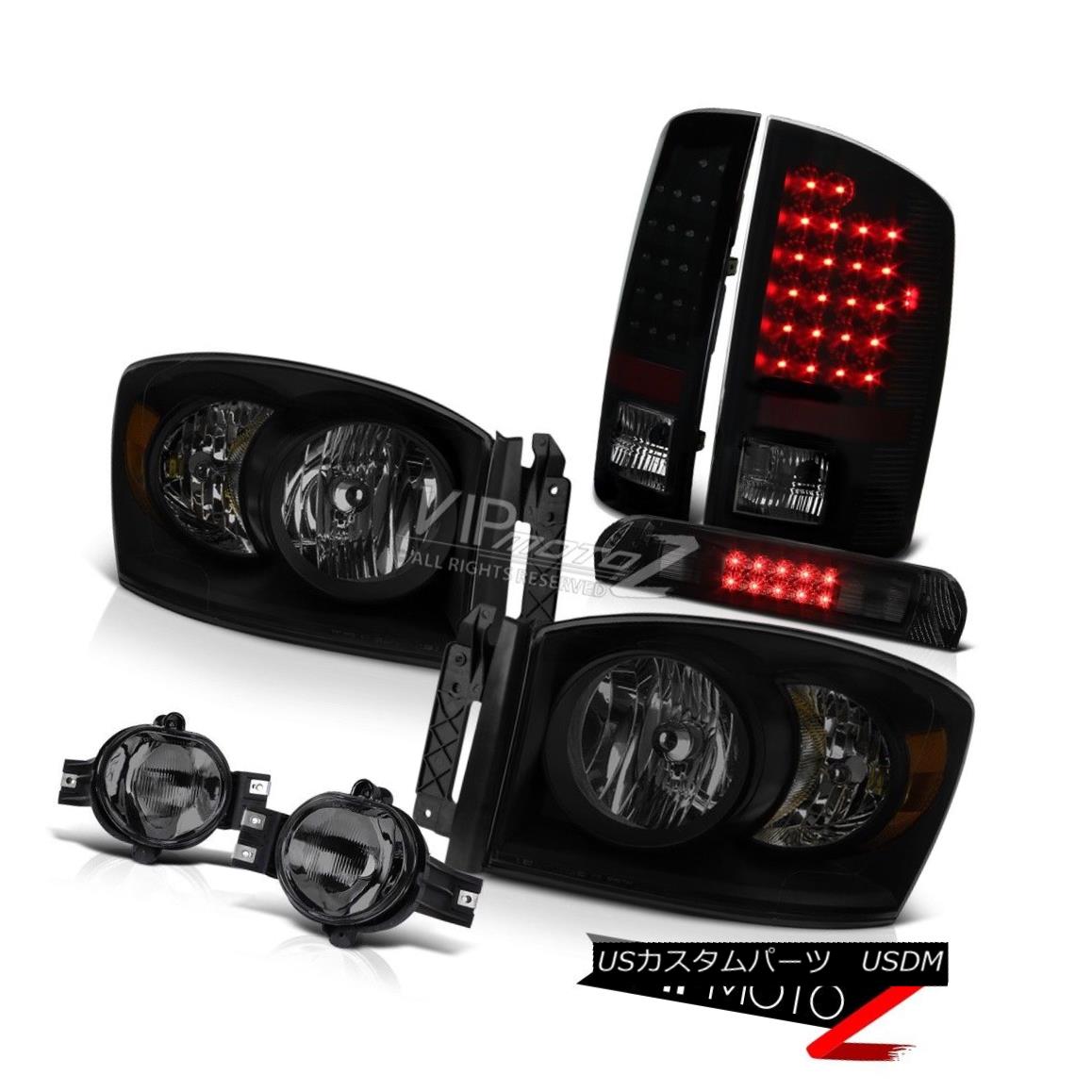 ヘッドライト 2007-2009 Dodge Ram 2500 5.9L Headlamps Fog Lamps Roof Cargo Lamp Taillamps SMD 2007-2009 Dodge Ram 2500 5.9Lヘッドランプフォグランプ屋根カーゴランプタイルランプSMD 【並行輸入品】