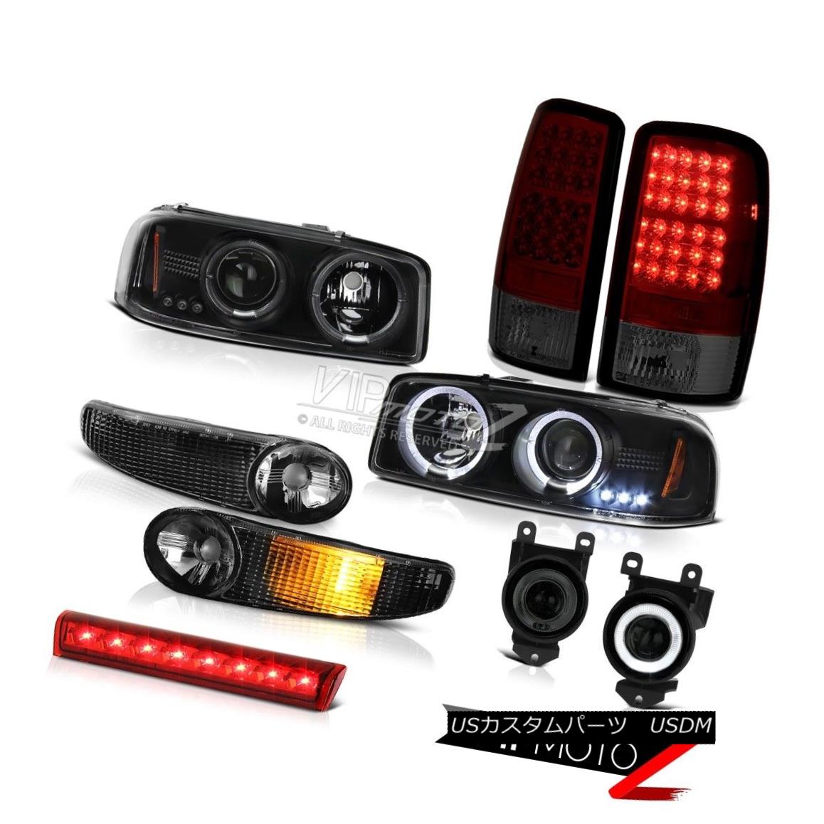 女の子向けプレゼント集結 ライト ランプ Bumper Headlamp Drl Led ヘッドライト Signal Drlヘッドランプバンパー信号3rdブレーキ01 06ユーコンデナリワインレッドテールライト Led Lights Tail Red Wine Denali Yukon 01 06 Brake 3rd Www Babystoreenxovais Com Br