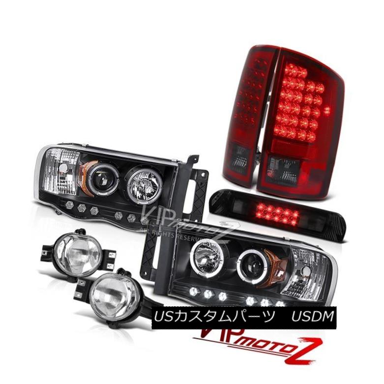 ヘッドライト LED Angel Eye Projector Headlights Smoke Tail Lights Foglamps 3rd 02-05 Ram 3500 LEDエンジェルアイプロジェクターヘッドライトスモークテールライトフォグランプ3rd 02-05 Ram 3500 【並行輸入品】