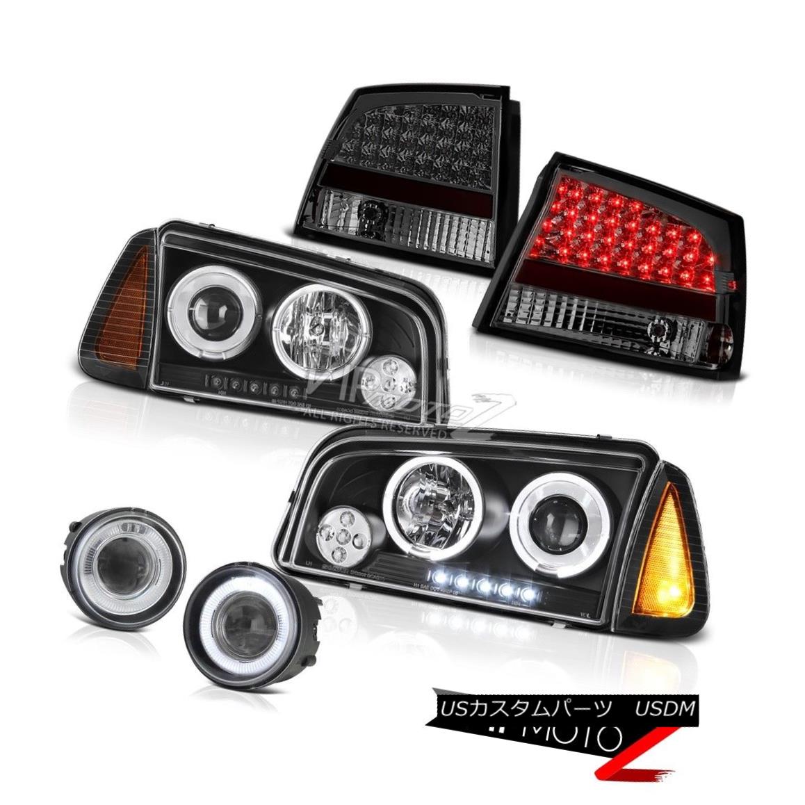 ヘッドライト 2009 2010 Dodge Charger 5.7L Chrome fog lights tail parking light Headlamps LED 2009 2010ダッジチャージャー5.7LクロームフォグライトテールパーキングライトヘッドランプLED 【並行輸入品】
