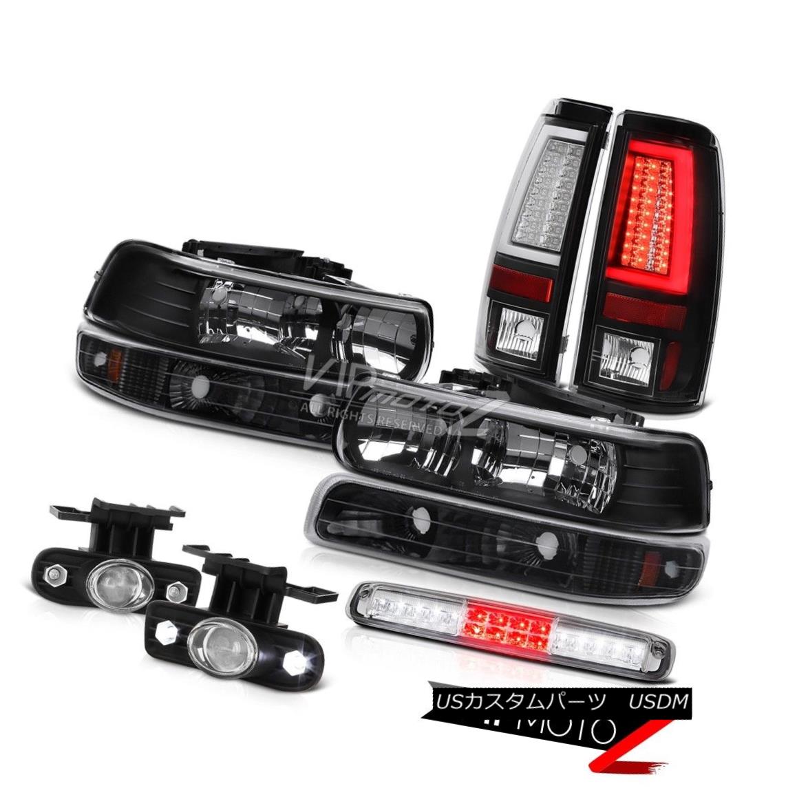 ヘッドライト 1999-2002 Silverado Z71 Tail Lamps High Stop Light Foglamps Signal Headlamps LED 1999-2002 Silverado Z71テールランプハイストップライトフォグランプ信号ヘッドライトLED 【並行輸入品】
