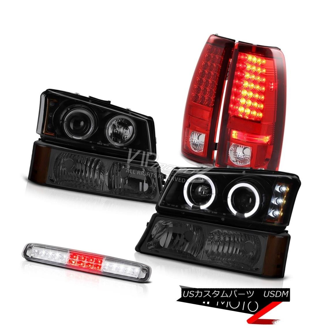ヘッドライト 03-06 Silverado Smokey Bumper Lamp Euro Clear Roof Cargo Headlights Tail Lights 03-06 Silveradoスモーキーバンパーランプユーロクリアルーフカーゴヘッドライトテールライト 【並行輸入品】