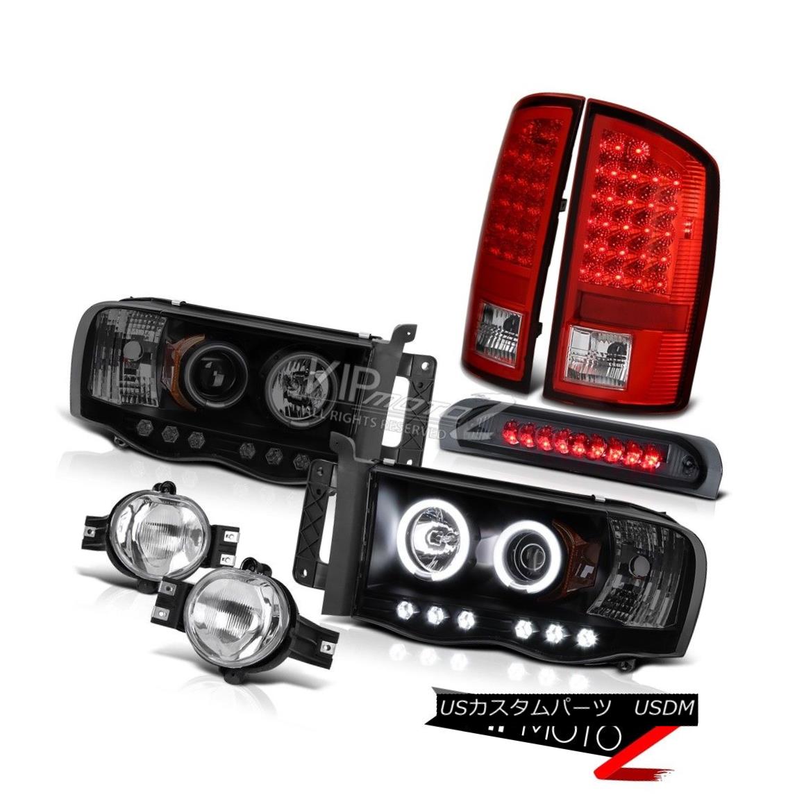 ヘッドライト 02 03 Ram V8 WS DRL CCFL Halo Headlight BRIGHTEST LED Tail Lights Fog 3rd Brake 02 03 Ram V8 WS DRL CCFL HaloヘッドライトBRIGHTEST LEDテールライトフォグ3rdブレーキ 【並行輸入品】