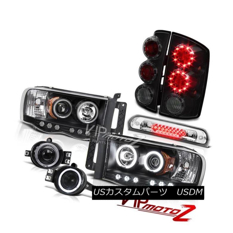 ヘッドライト 2002-2005 Ram TurboDiesel CCFL Angel Eye Projector Brake Light LED Fog 3rd Cargo 2002-2005 Ram TurboDiesel CCFLエンジェルアイプロジェクターブレーキライトLEDフォグ第3貨物 【並行輸入品】