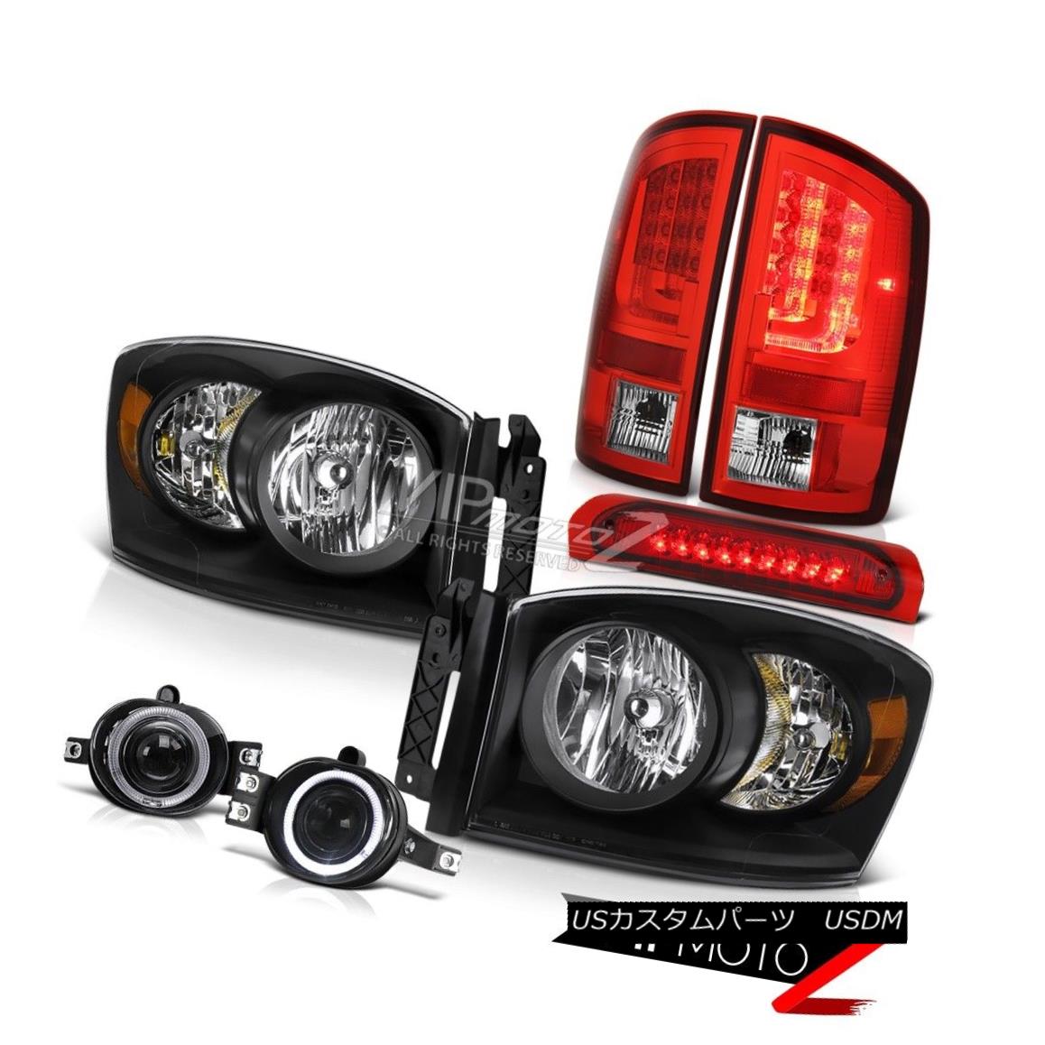 ヘッドライト 2006 Ram 5.7L Bloody Red Taillights Headlamps Fog Lamps Roof Cab Lamp Assembly 2006 Ram 5.7Lブラッディレッドティアライトズヘッドランプフォグランプルーフキャブランプアセンブリ 【並行輸入品】
