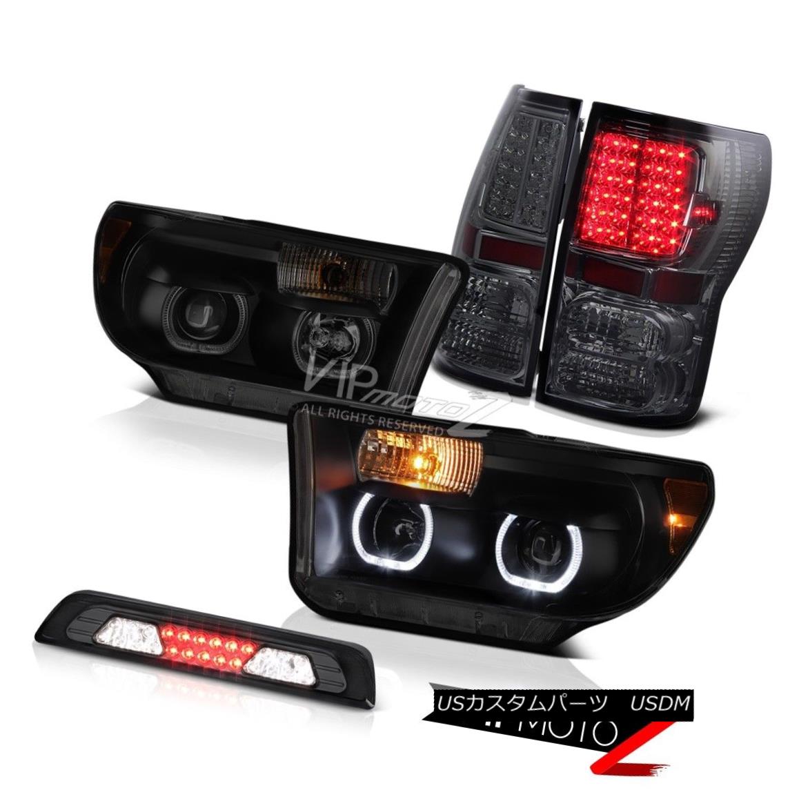 ヘッドライト 07-13 Toyota Tundra Limited Headlights Roof Brake Light Parking Lights LED SMD 07-13 Toyota Tundra LimitedヘッドライトルーフブレーキライトパーキングライトLED SMD 【並行輸入品】