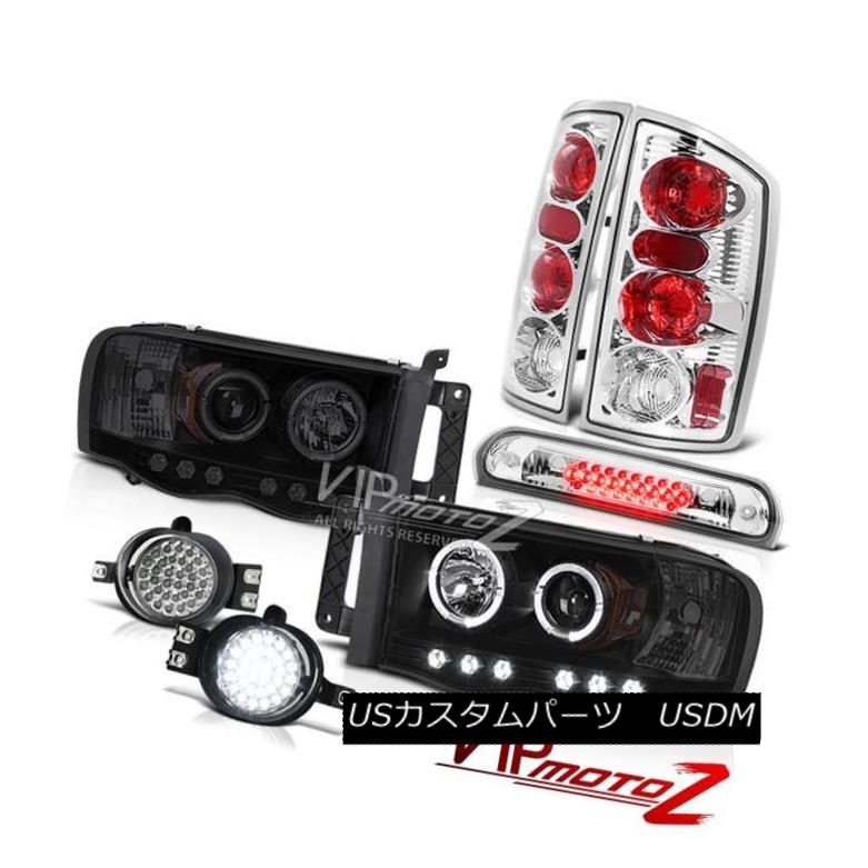 ヘッドライト 2002-2005 Dodge Ram SMD DRL Headlamps Euro Rear Taillamps LED Fog Brake Cargo 2002-2005 Dodge Ram SMD DRLヘッドランプユーロリアタイヤランプLEDフォグブレーキカーゴ 【並行輸入品】