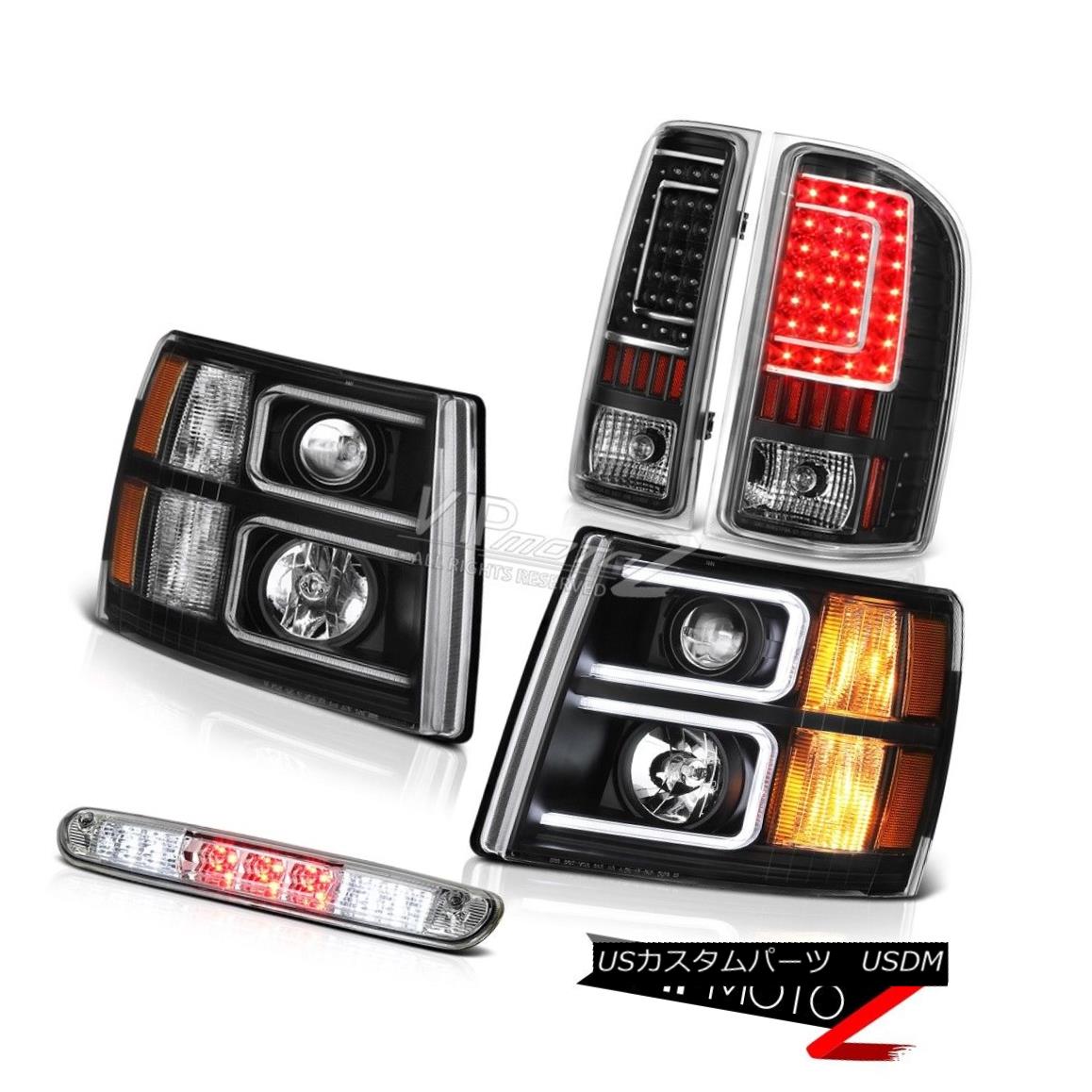 ヘッドライト 07-13 Silverado LTZ Headlamps High Stop Light Taillights Tron Tube LED SMD Cool 07-13 Silverado LTZヘッドランプハイストップライトテールライトTron Tube LED SMD Cool 【並行輸入品】