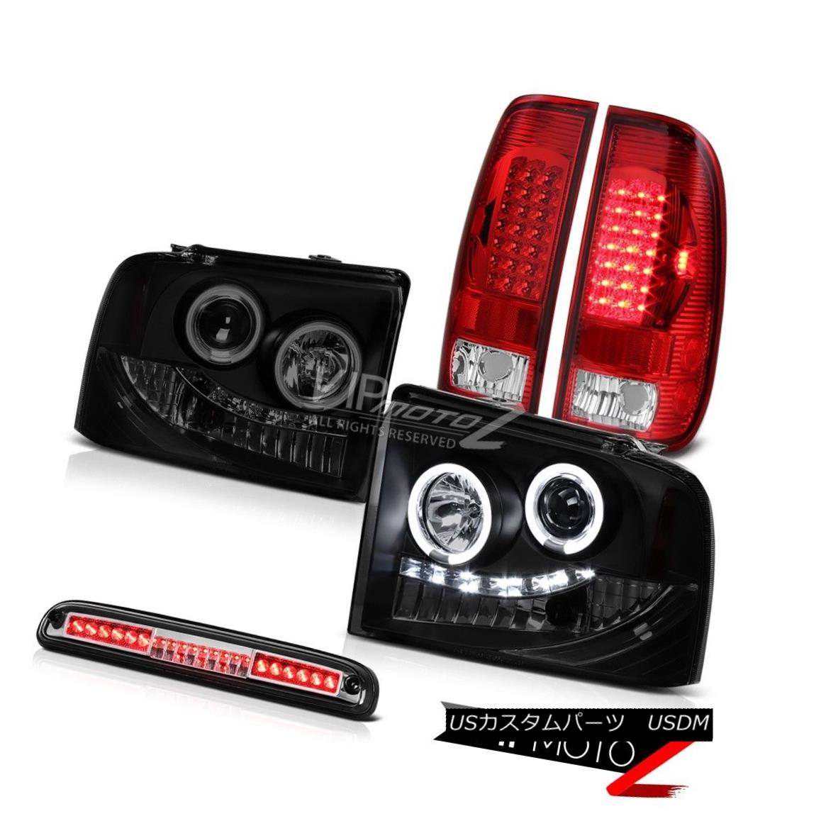 ヘッドライト CCFL Ring Headlights LED Tail Lights Roof Stop Clear 2005-2007 Ford F-250 6.0L CCFLリングヘッドライトLEDテールライトルーフストップクリア2005-2007 Ford F-250 6.0L 【並行輸入品】