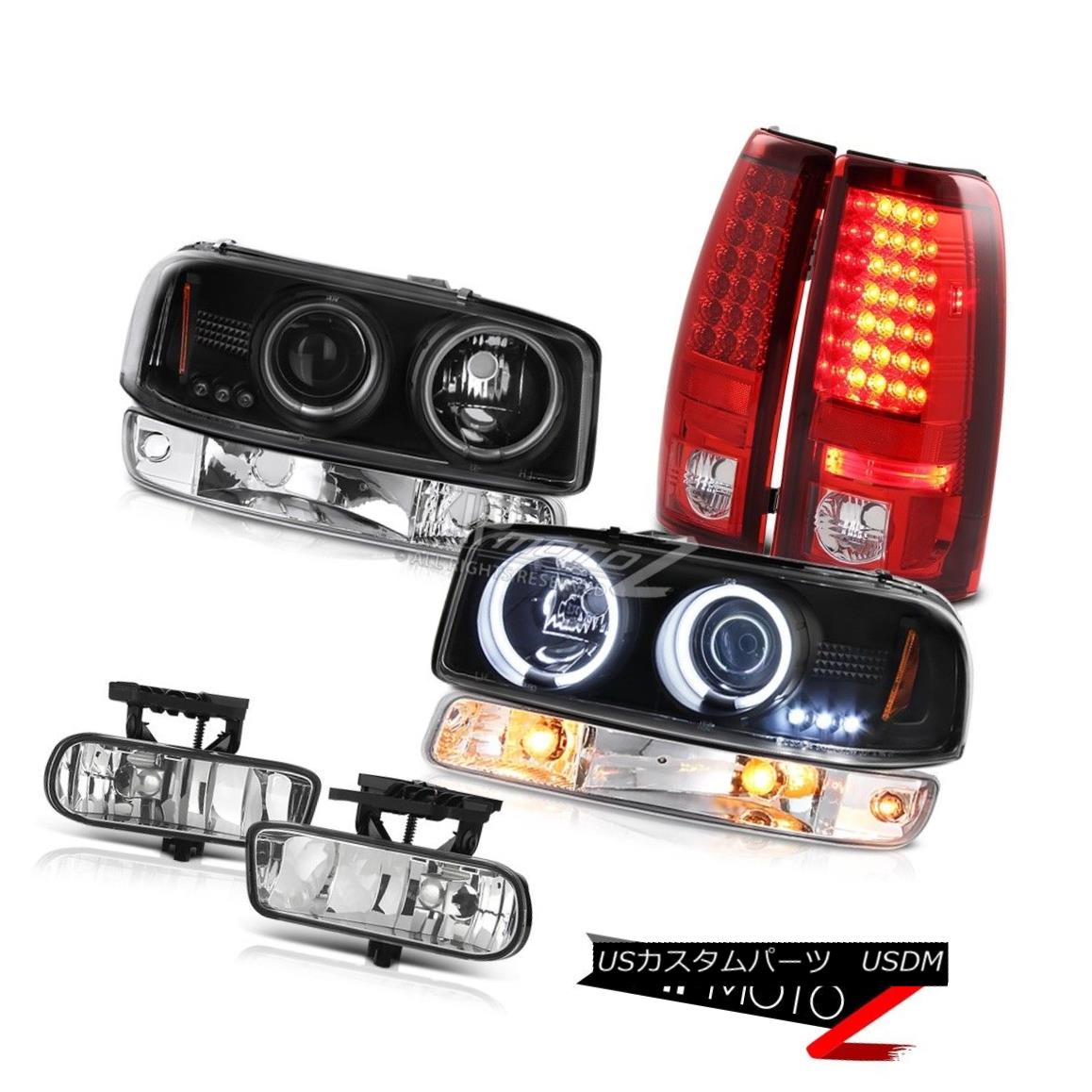 ヘッドライト 99-02 Sierra SL Fog lamps smd parking brake lights light black ccfl Headlights 99-02シエラSLフォグランプsmdパーキングブレーキライトライトブラックccflヘッドライト 【並行輸入品】
