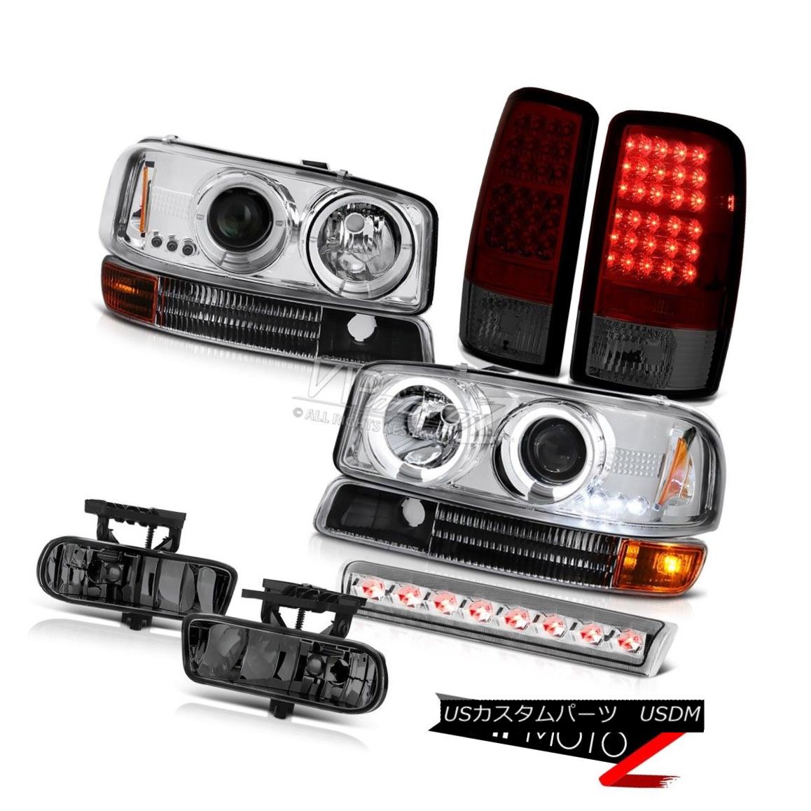 ライト ランプ 値段が激安 Tail Signal Headlight Led Halo Yukon 00 06 Stop Roof Foglights ヘッドライト Lights Ledヘッドライト信号テールライトバンパー Halo Yukon 00 06 Stop Roof Foglights Bumper Casabonita It