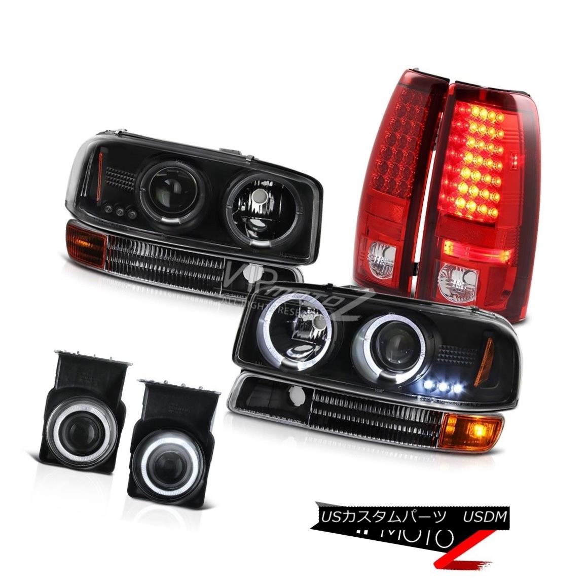 ヘッドライト 04 05 06 Sierra 1500 Black Halo Headlight Brake Tail Light Projector Driving Fog 04 05 06 Sierra 1500 Black Haloヘッドライトブレーキテールライトプロジェクタードライビングフォグ 【並行輸入品】