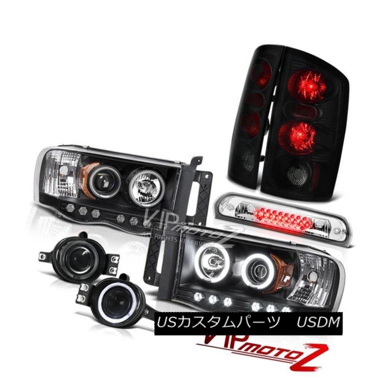 ヘッドライト 02 03 04 05 Ram 2500 DRL Projector Taillights Sinister Black Fog High Stop LED 02 03 04 05 Ram 2500 DRLプロジェクタ灯台Sinister Black FogハイストップLED 【並行輸入品】