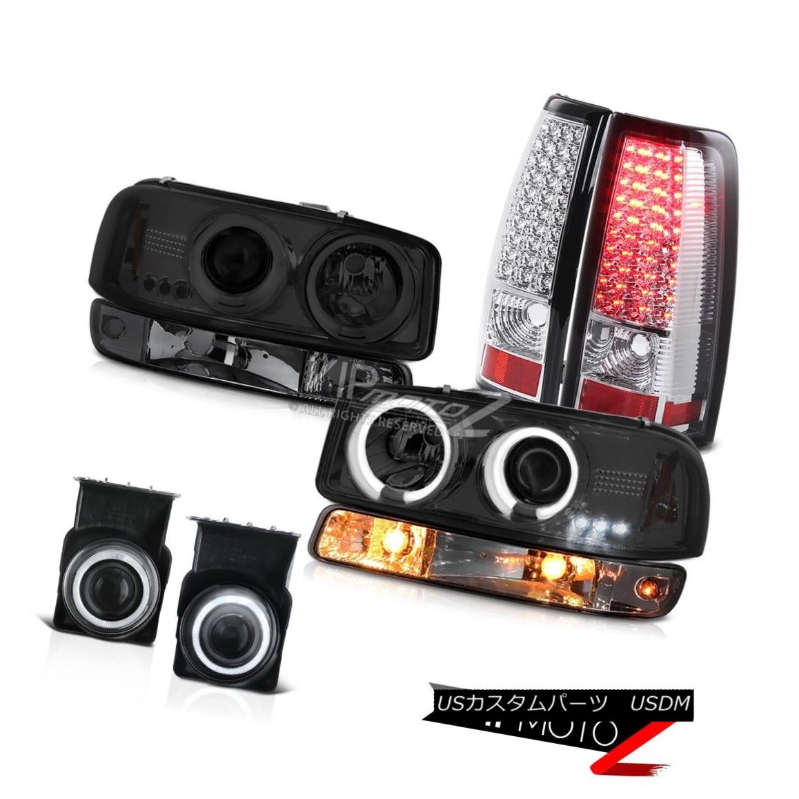 ヘッドライト 03 04 05 06 Sierra SLE Fog lights rear led brake bumper lamp ccfl Headlamps LED 03 04 05 06シエラSLEフォグライトリアブレーキブレーキバンパーランプccflヘッドライトLED 【並行輸入品】