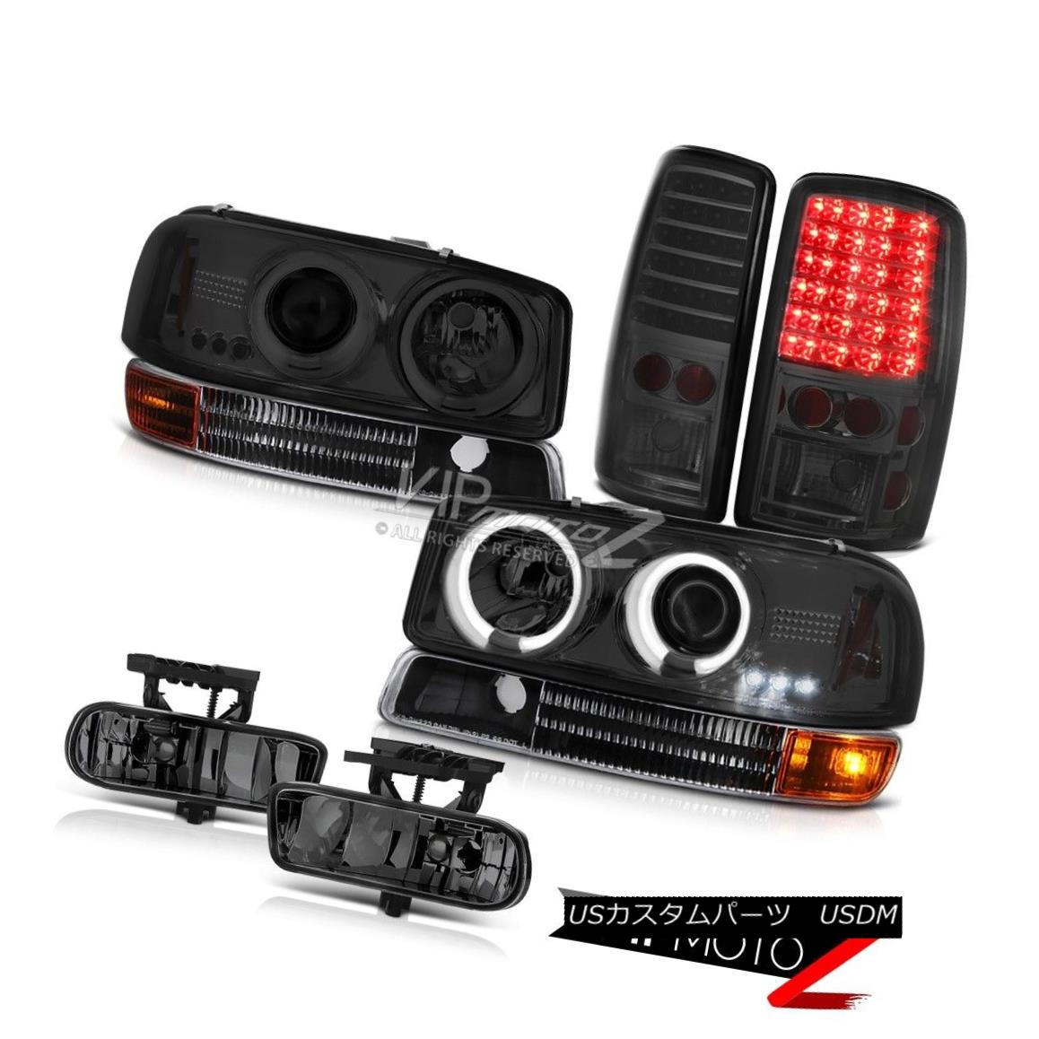 ヘッドライト CCFL Halo Headlights Smoke LED Tail Lamps Driving FogLamps 00-06 Yukon XL 5.3L CCFL HaloヘッドライトスモークLEDテールランプFogLampsを駆動00-06 Yukon XL 5.3L 【並行輸入品】