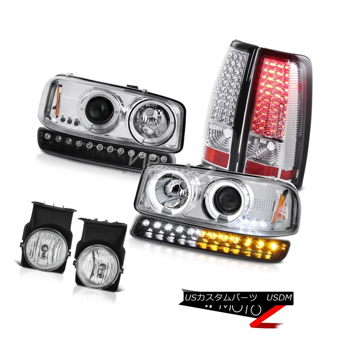 ヘッドライト 03 04 05 06 Sierra WT Fog lamps rear smd brake lights parking light headlamps 03 04 05 06シエラWTフォグランプリアSMDブレーキライトパーキングライトヘッドランプ 【並行輸入品】