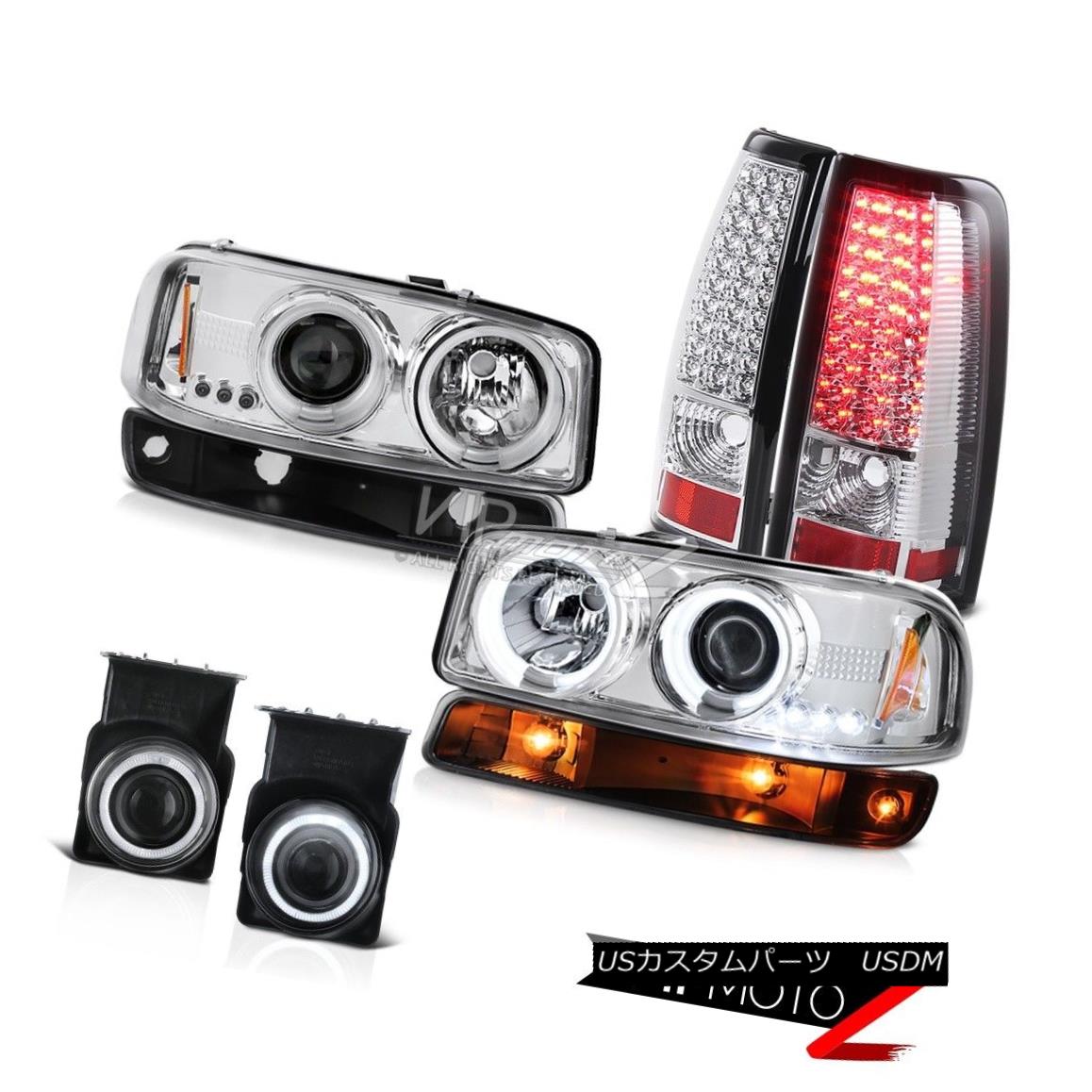 ヘッドライト 2003-2006 Sierra SLT Fog lamps tail bumper light ccfl projector Headlights SMD 2003-2006シエラSLTフォグランプテールバンパーライトccflプロジェクターヘッドライトSMD 【並行輸入品】