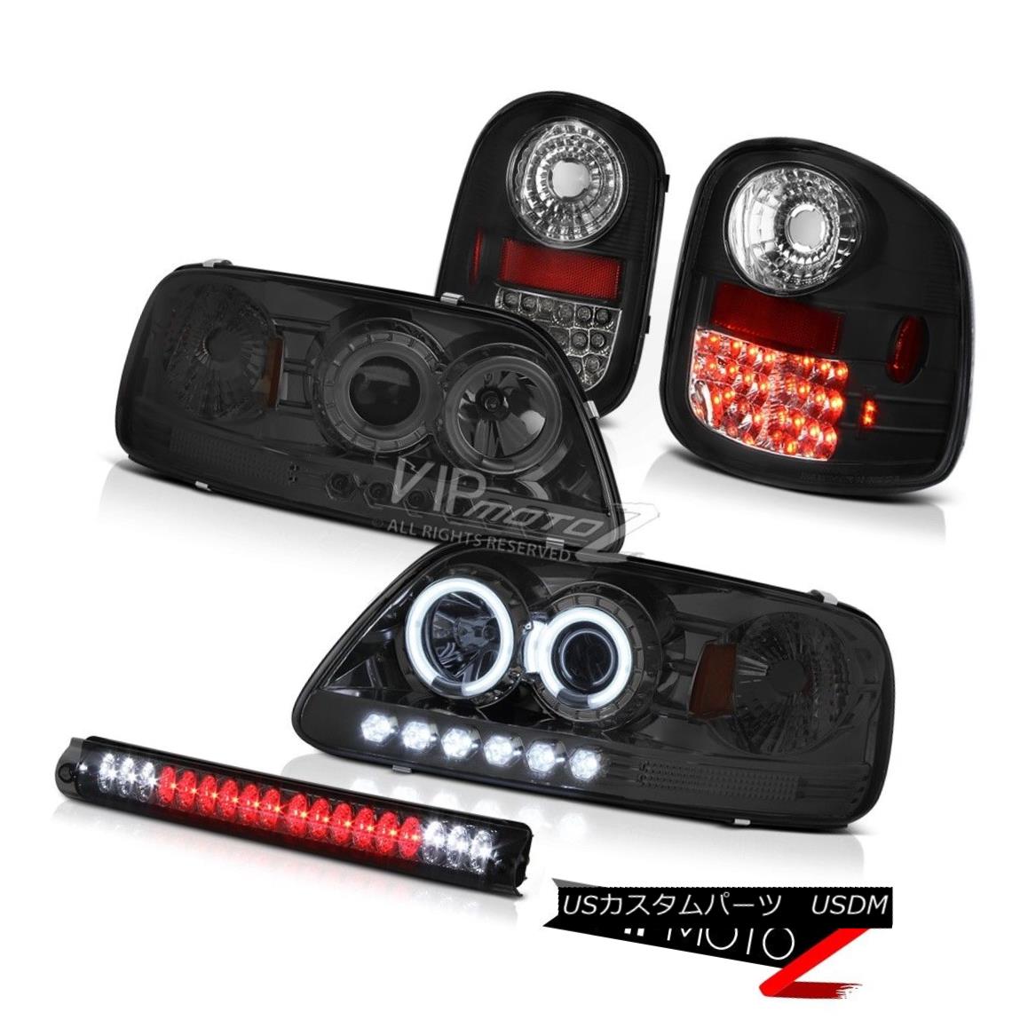 ヘッドライト C.C.F.L Headlights Black Brake Taillights 3rd LED 97-03 F150 Flareside Lightning C.C.F.Lヘッドライトブラックブレーキテールライト3rd LED 97-03 F150 Flareside Lightning 【並行輸入品】