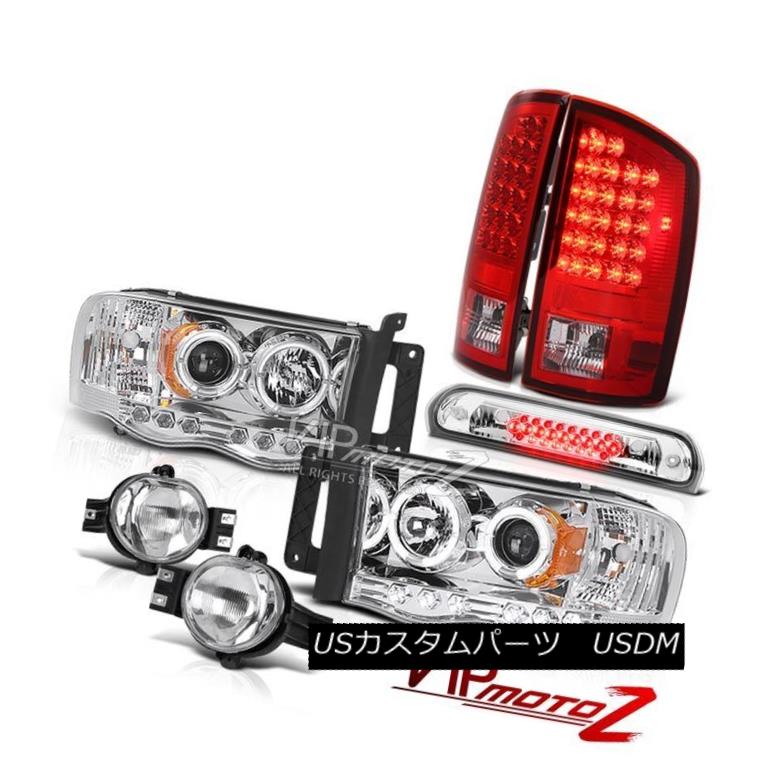 ヘッドライト 2002-2005 Dodge Ram Halo LED Headlamps Tail Lights Bumper Fog High Stop Chrome 2002-2005 Dodge Ram Haloヘッドランプテールライトバンパーフォグハイストップクローム 【並行輸入品】 69,333円