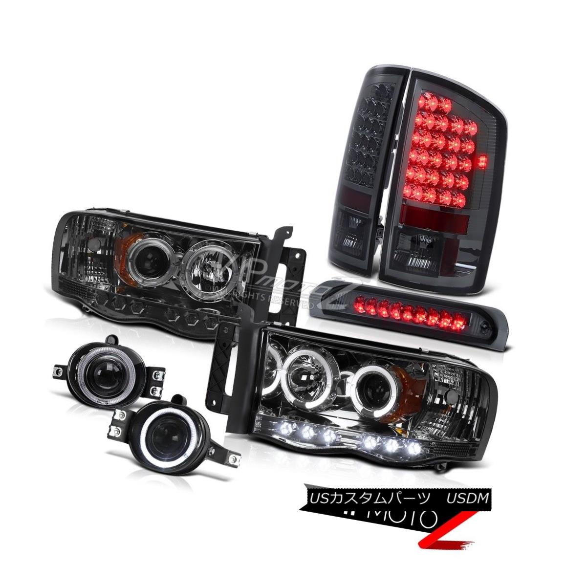 ヘッドライト Dodge 2002-2005 RAM Halo Projector Headlights+3rd Brake/LED Tail Light+Fog Lamp Dodge 2002-2005 RAM Haloプロジェクターヘッドライト+第3ブレーキ/ LEDテールライト+フォグランプ 【並行輸入品】 69,333円