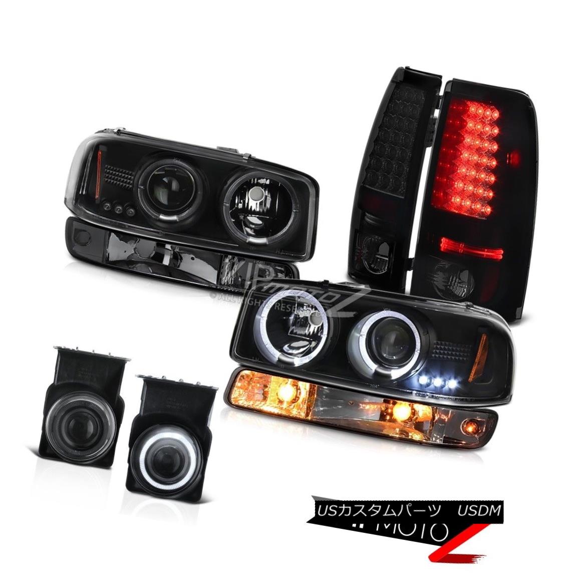 ヘッドライト 2003-2006 Sierra 4.3L Foglamps darkest smoke taillamps bumper light headlamps 2003-2006シエラ4.3Lフォグランプ最も暗い煙のテールランプバンパーライトヘッドランプ 【並行輸入品】
