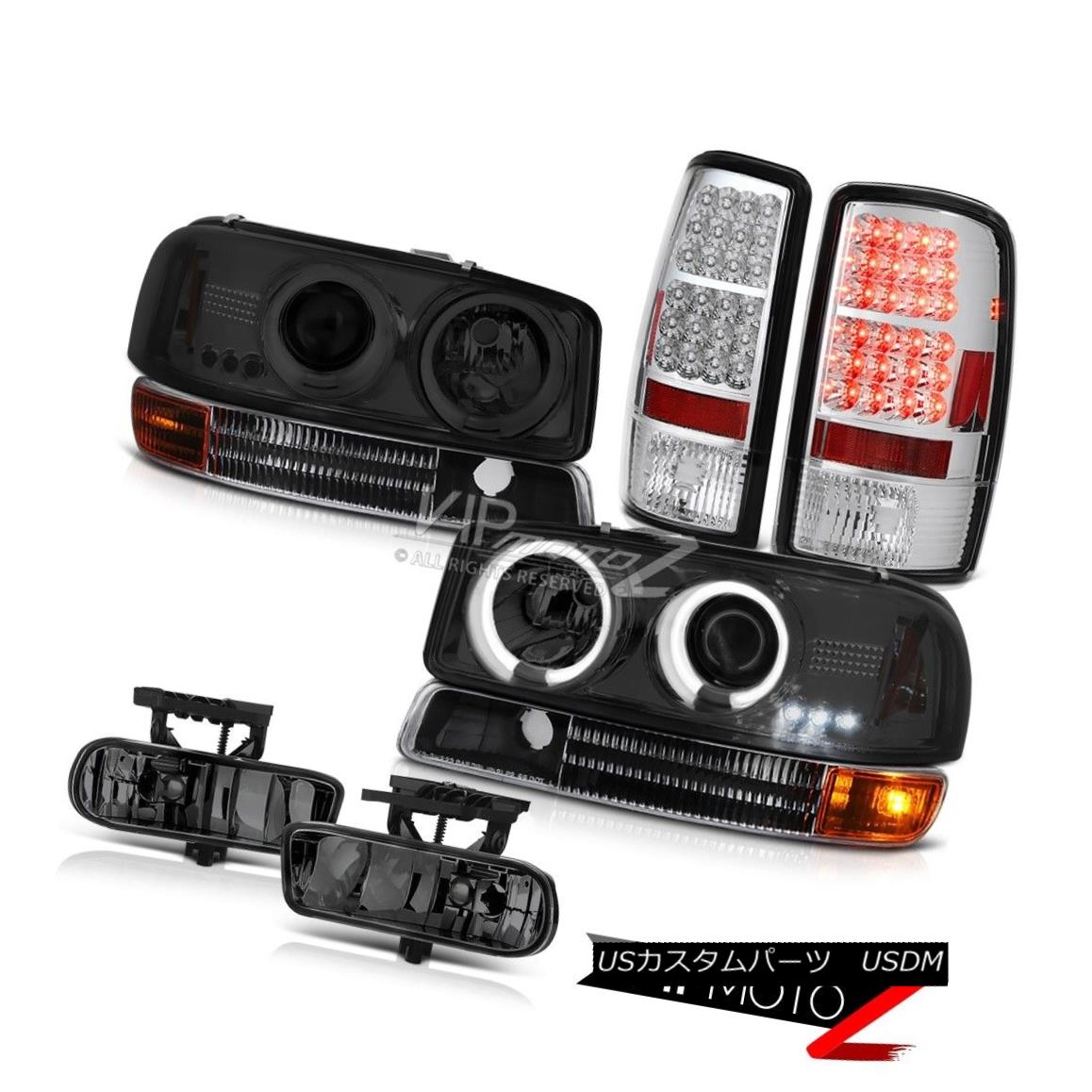 ヘッドライト 2x CCFL Angel Eye Headlights Signal LED Tail Light FogLights 2000-2006 Yukon SLT 2x CCFLエンジェルアイヘッドライト信号LEDテールライトFogLights 2000-2006 Yukon SLT 【並行輸入品】