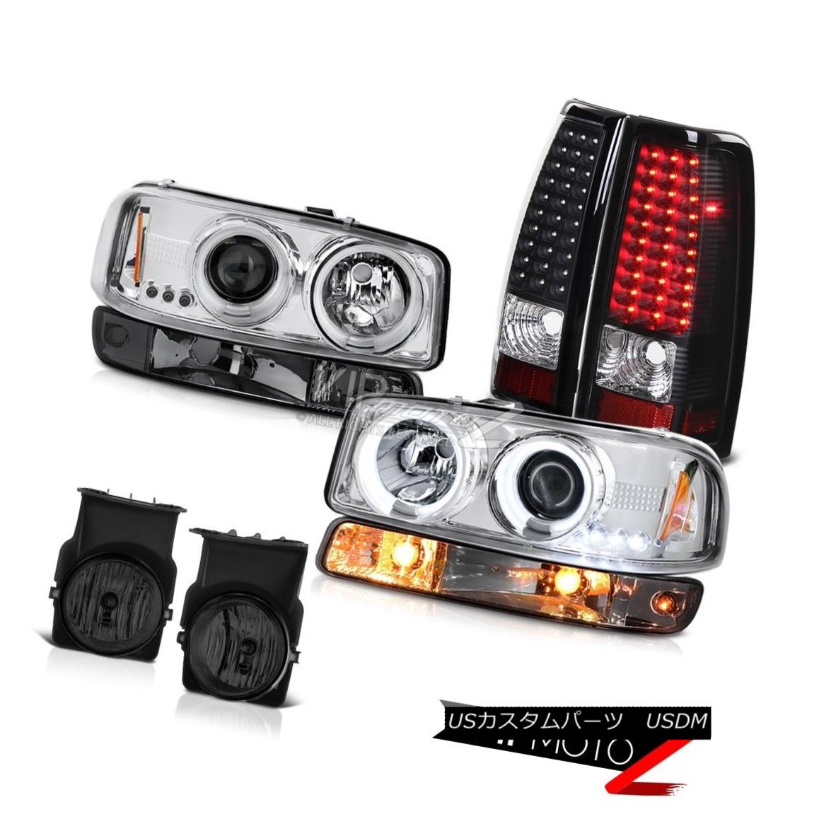 ヘッドライト 03 04 05 06 Sierra 6.6L Fog lamps smd tail brake turn signal ccfl Headlights 03 04 05 06シエラ6.6Lフォグランプsmdテールブレーキターンシグナルccflヘッドライト 【並行輸入品】