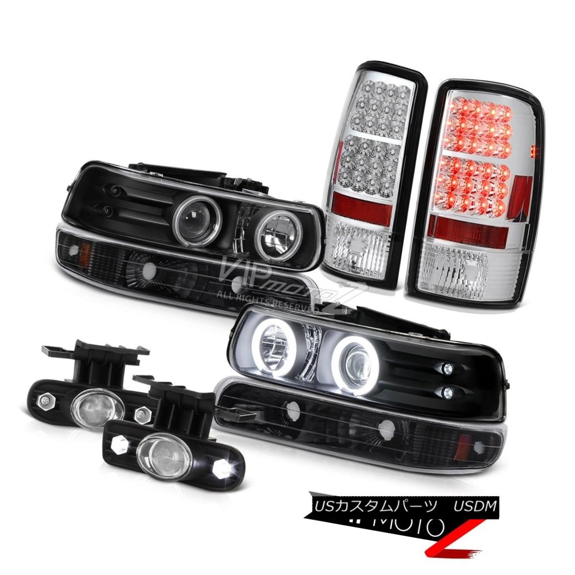 ヘッドライト 02 03 04 05 06 Suburban 1500 CCFL Headlamp BRIGHTEST LED Tail Lights Glass Fog 02 03 04 05 06郊外1500 CCFLヘッドランプ明るいLEDテールライトガラスフォグ 【並行輸入品】