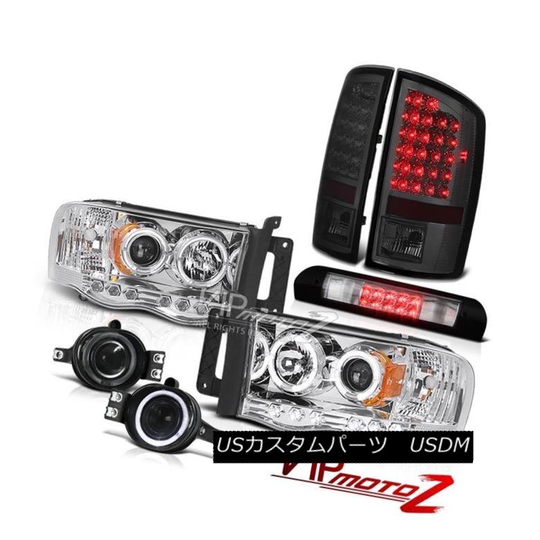 ヘッドライト 2x Halo Headlights Tail Lights LED Tinted Fog High Brake Cargo 02-05 Ram SRT-10 2x HaloヘッドライトテールライトLED Tinted Fogハイブレーキ貨物02-05 Ram SRT-10 【並行輸入品】