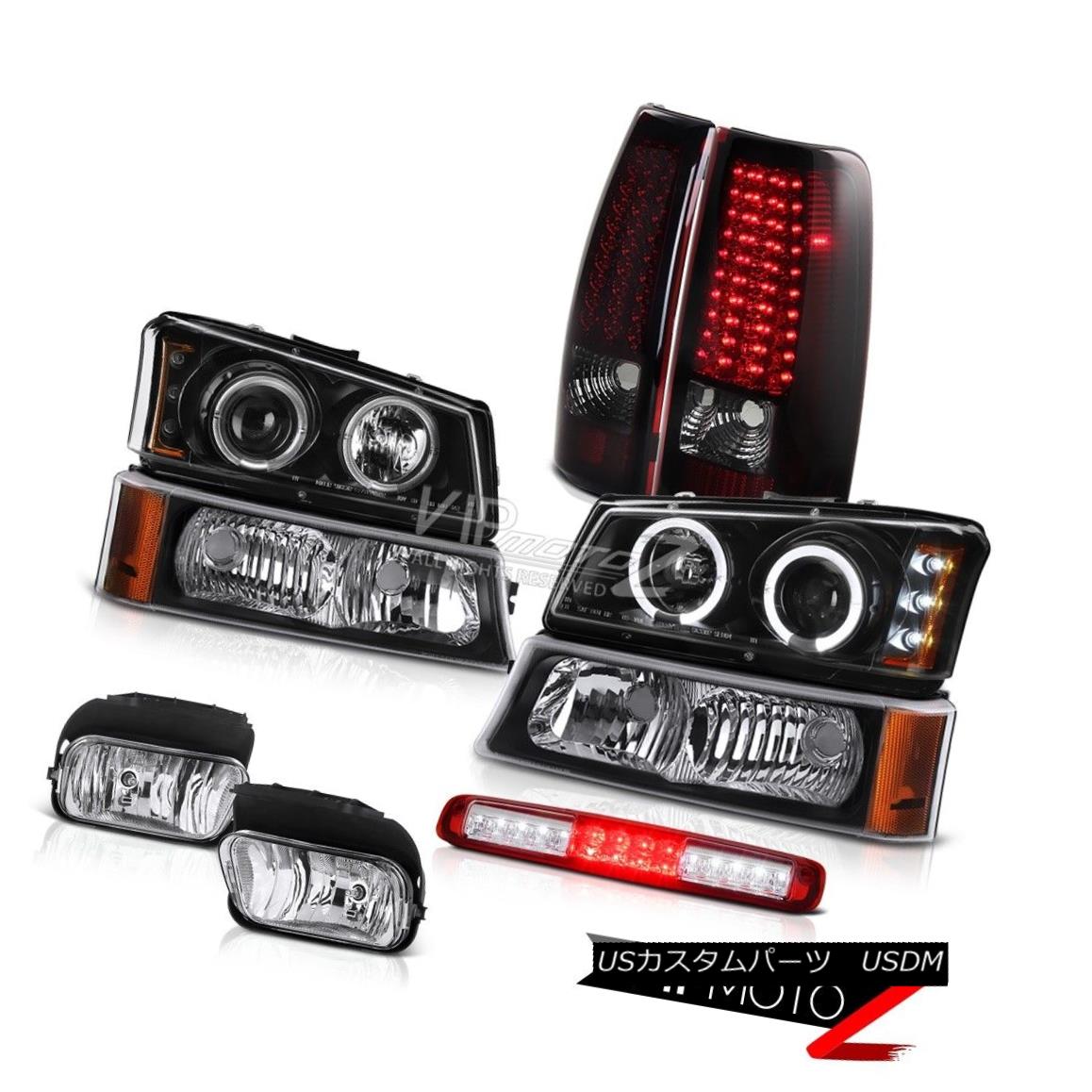 ヘッドライト 03-06 Silverado 3500Hd Foglamps Black Bumper Lamp 3RD Brake Headlamps Taillights 03-06 Silverado 3500Hdフォグランプブラックバンパーランプ3RDブレーキヘッドランプテールランプ 【並行輸入品】 69,333円