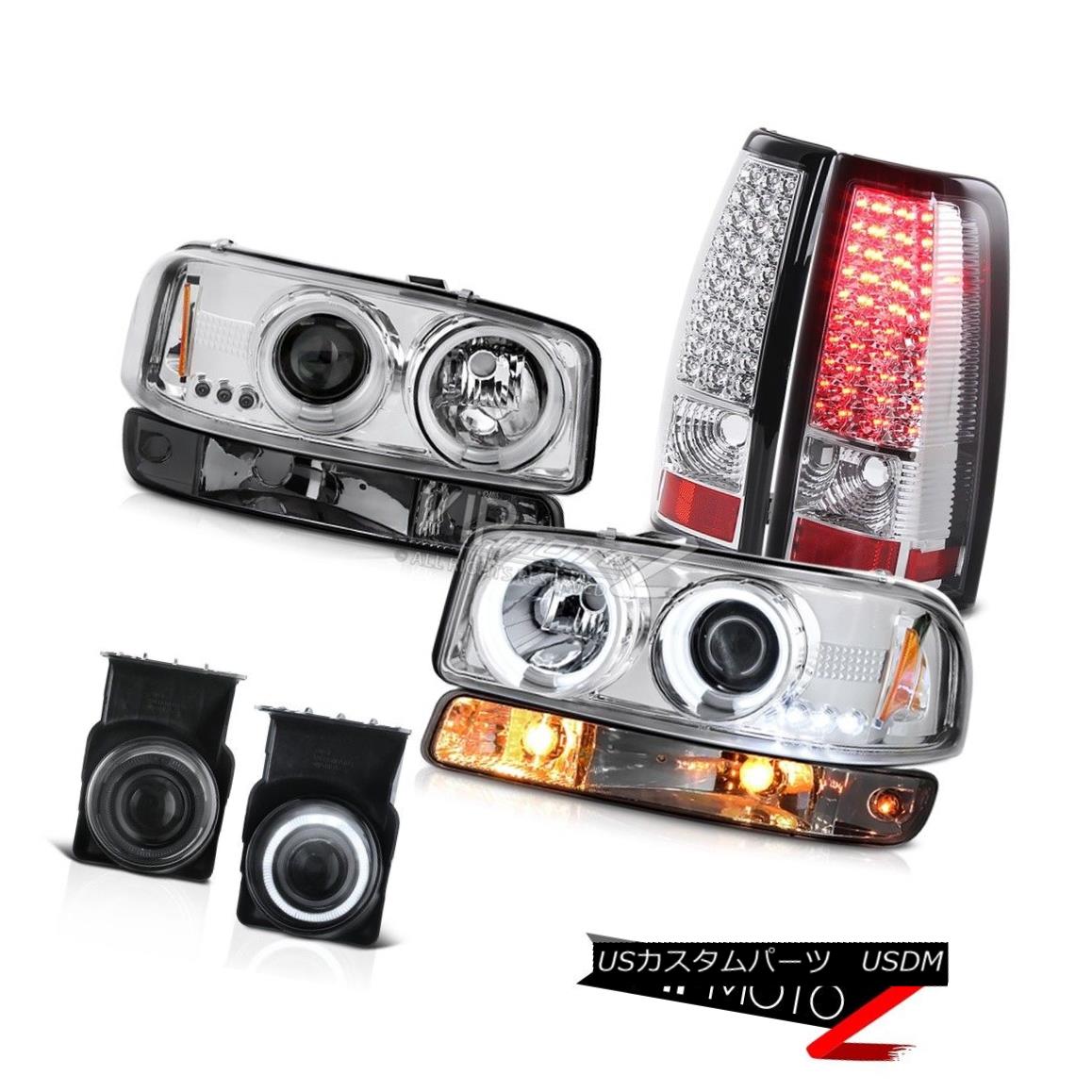 ヘッドライト 03 04 05 06 Sierra C3 Smokey fog lights rear brake parking lamp ccfl Headlights 03 04 05 06シエラC3スモーキーフォグライトリアブレーキパーキングランプccflヘッドライト 【並行輸入品】