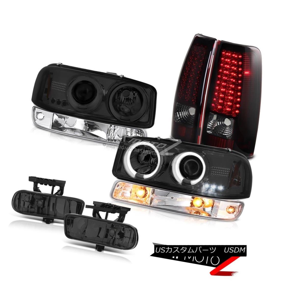 ヘッドライト 1999-2002 Sierra C3 Foglamps led tail lights chrome bumper lamp ccfl headlights 1999-2002シエラC3フォグランプはテールライトを導いたクロムバンパーランプccflヘッドライト 【並行輸入品】