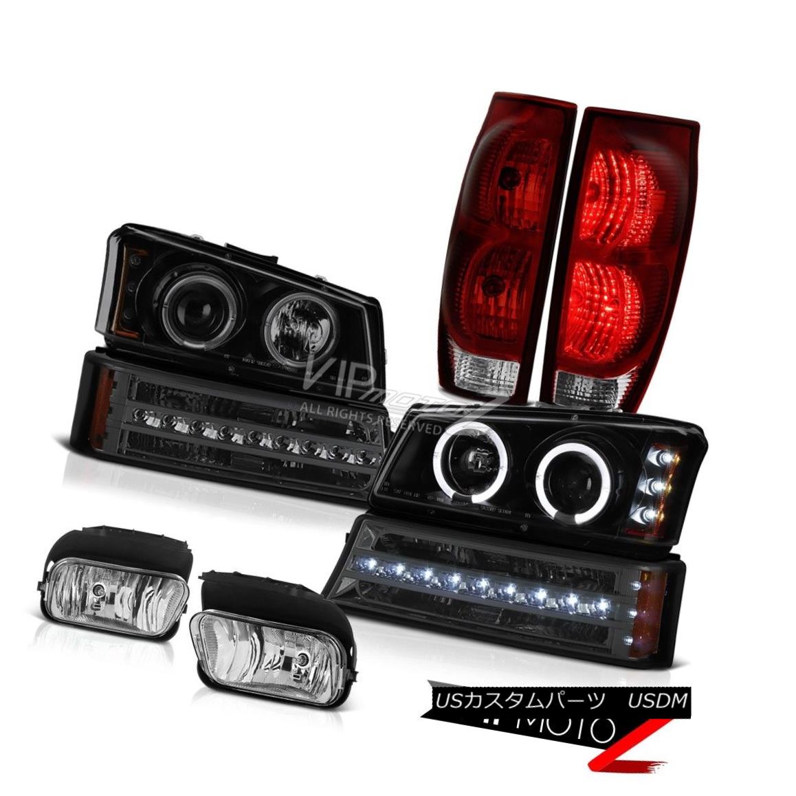 ヘッドライト 03-06 Avalanche Chrome Fog Lamps Tail Brake Lights Smokey Turn Signal Headlights 03-06アバランシェクロームフォグランプテールブレーキライトスモーキーターンシグナルヘッドライト 【並行輸入品】