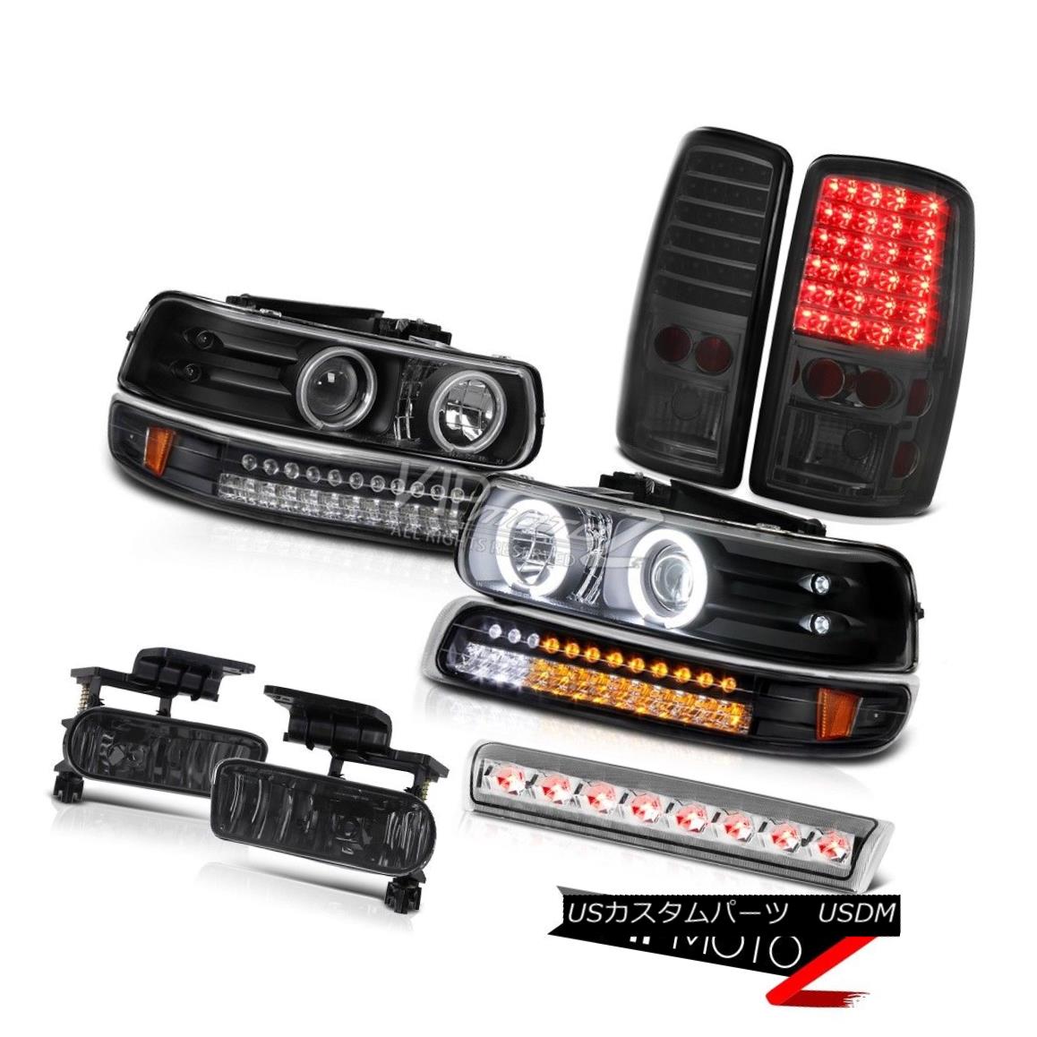 ヘッドライト 2000-2006 Tahoe Z71 Roof cargo light smokey fog lamps tail parking Headlights 2000-2006タホZ71屋根カーゴライトスモーキーフォグランプテールパーキングヘッドライト 【並行輸入品】