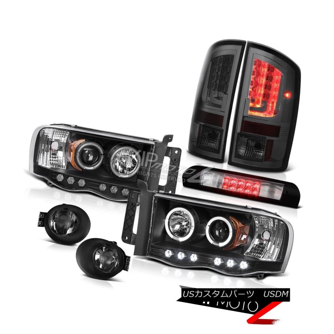 ヘッドライト 2003-2005 Dodge Ram 1500 3.7L Taillights Foglamps Headlights Third Brake Lamp 2003-2005ダッジラム1500 3.7L灯台フォグランプヘッドライト第3ブレーキランプ 【並行輸入品】