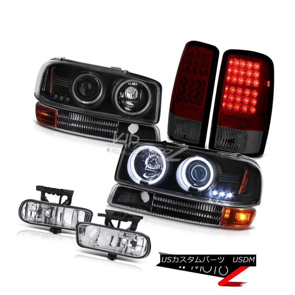 ヘッドライト CCFL Halo Headlamps Light Signal L.E.D Lights Smokey FogLights 2000-2006 Yukon CCFL Haloヘッドランプライト信号L.E.Dライトスモーキーフォグライト2000-2006ユーコン 【並行輸入品】
