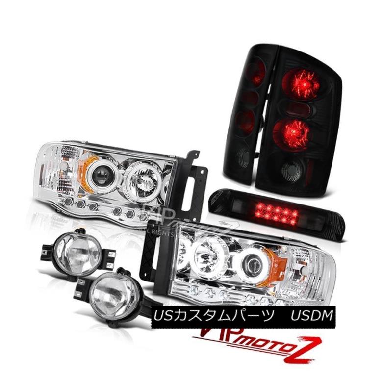 ヘッドライト Euro CCFL Ring Headlamps Rear Tail Lights Foglamps Tint 3rd LED 2002-2005 Ram WS ユーロCCFLリングヘッドランプリアテールライトフォグランプティント3 LED 2002-2005 Ram WS 【並行輸入品】