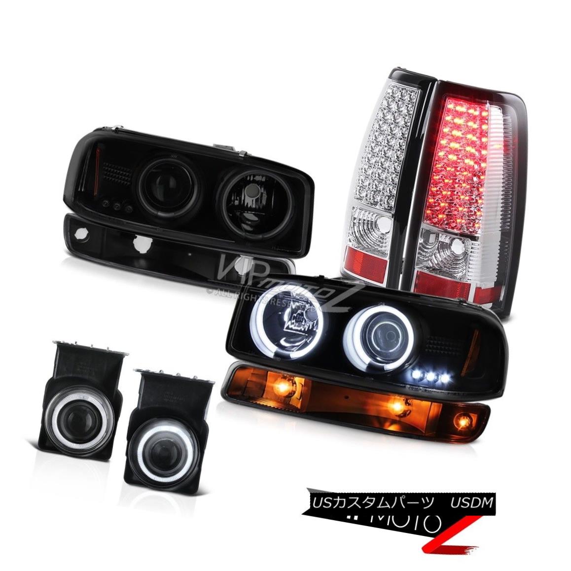 ヘッドライト 03 04 05 06 Sierra C3 Fog lights led taillights parking light ccfl headlights 03 04 05 06シエラC3フォグライトは、テールライトの駐車ライトccflヘッドライトを導いた 【並行輸入品】
