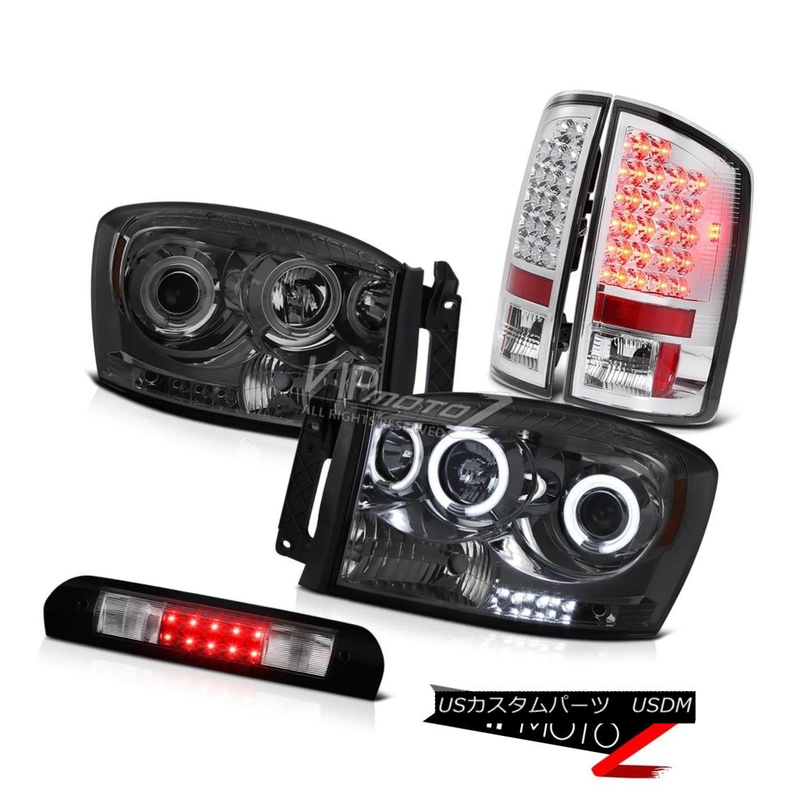 ヘッドライト 2006 Dodge Ram SLT Brightest CCFL Halo Headlights LED Taillights High 3rd Cargo 2006 Dodge Ram SLT最も明るいCCFL HaloヘッドライトLED灯台High 3貨物 【並行輸入品】