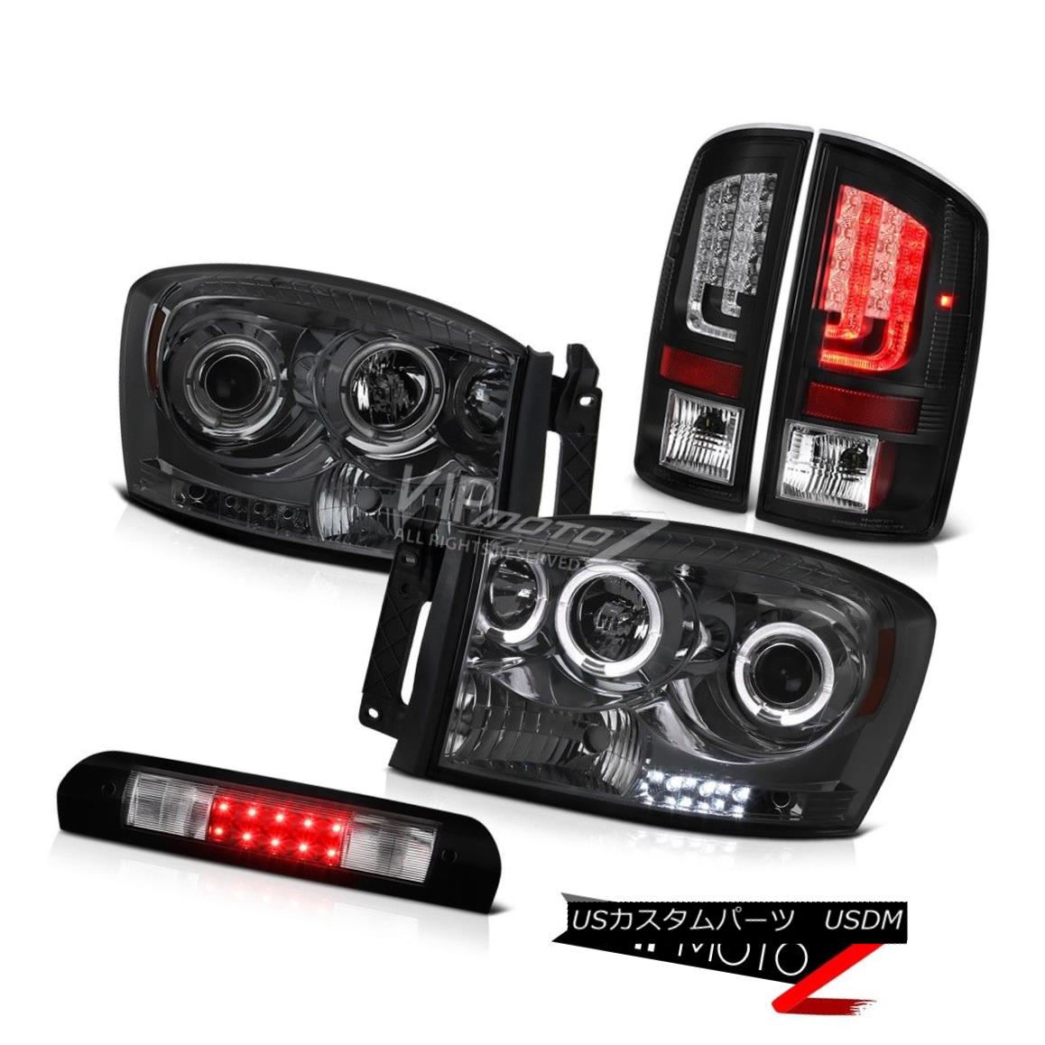 ヘッドライト 2006 Ram ST Taillamps Smoked Headlamps High STop Lamp FroSTy Neon Tube Tron Tube 2006 Ram STタイルランプスモークヘッドランプハイSTopランプFroSTyネオンチューブTron Tube 【並行輸入品】