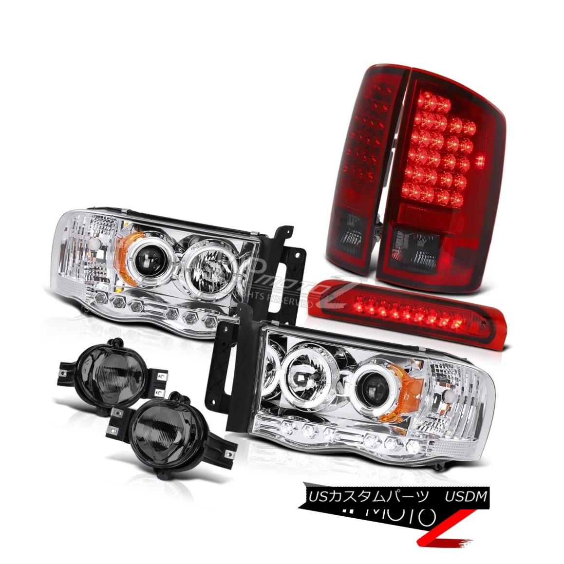 ヘッドライト 2002-2005 Ram Rumble Bee Projecgtor Headlights+Taillamp+LED 3rd Brake+Fog Lamps 2002-2005 Ram Rumble Beeプロジェクターヘッドライト+タイ ランプ+ LED第3ブレーキ+フォグランプ 【並行輸入品】