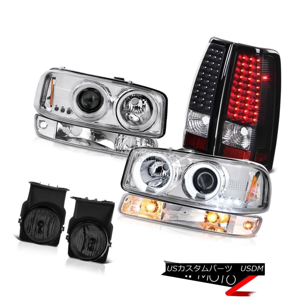 ヘッドライト 03-06 Sierra 1500 Smoked fog lights parking brake bumper light ccfl Headlights 03-06 Sierra 1500スモークフォグライトパーキングブレーキバンパーライトccflヘッドライト 【並行輸入品】