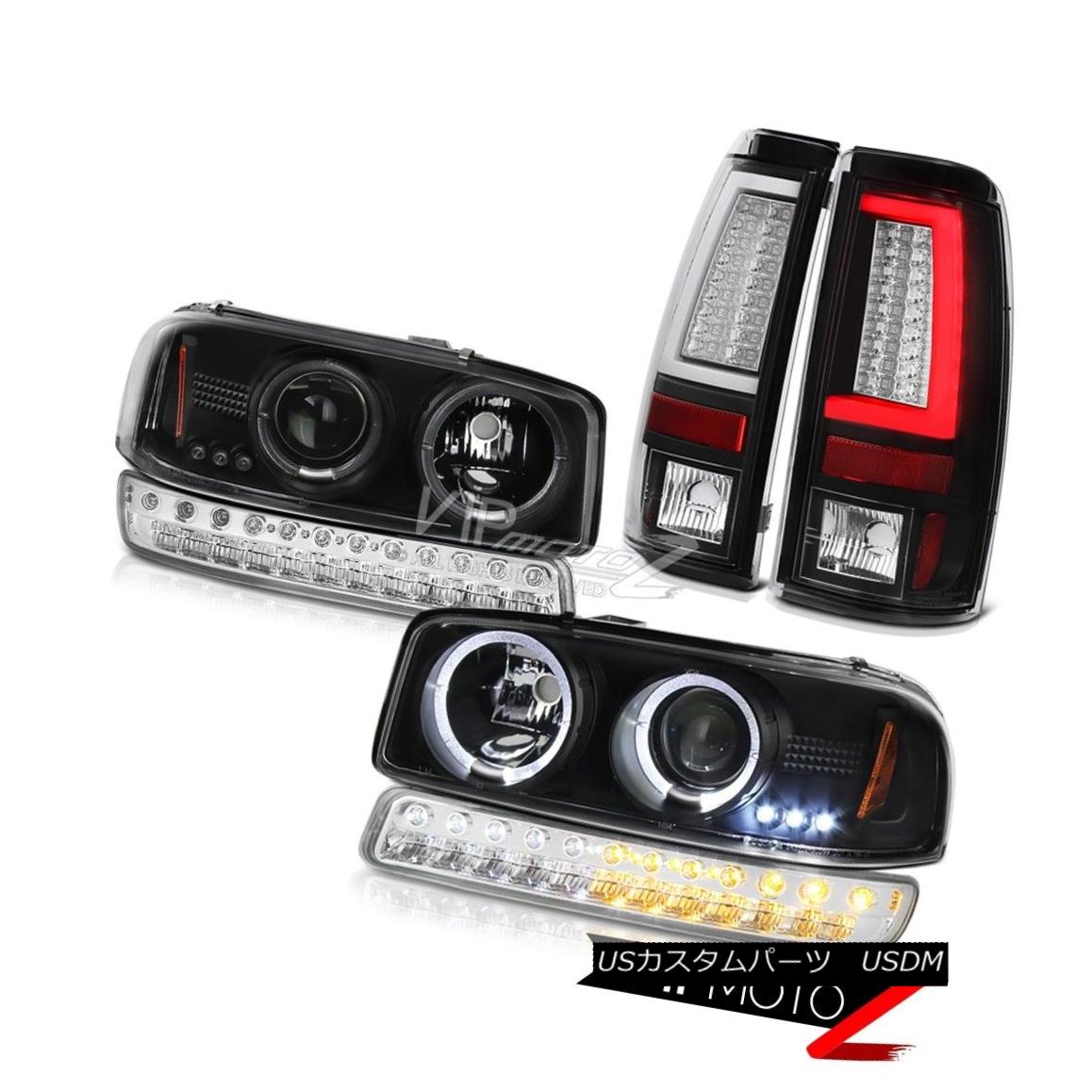 ヘッドライト 99-06 Sierra 2500 Tail Brake Lights Parking Lamp Headlamps Halo Ring Halo Rim 99-06 Sierra 2500テールブレーキライトパーキングランプヘッドランプHalo Ring Halo Rim 【並行輸入品】
