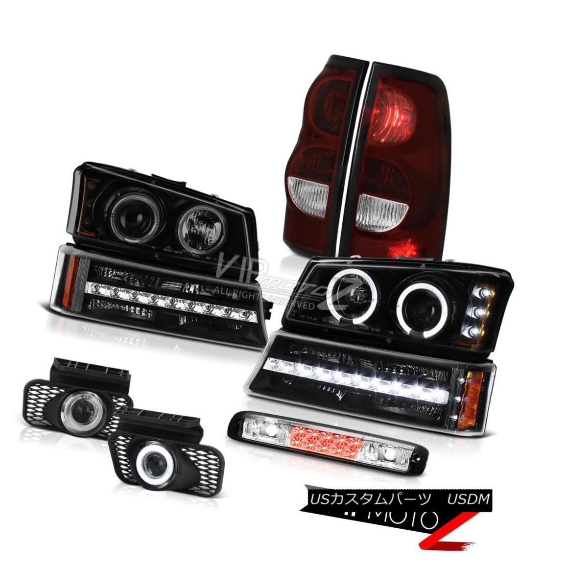 ヘッドライト 03-06 Silverado Roof Cab Light Foglamps Smoked Red Taillights Bumper Headlights 03-06 Silveradoルーフキャブライトフォグランプスモークレッドティアライズバンパーヘッドライト 【並行輸入品】 69,333円